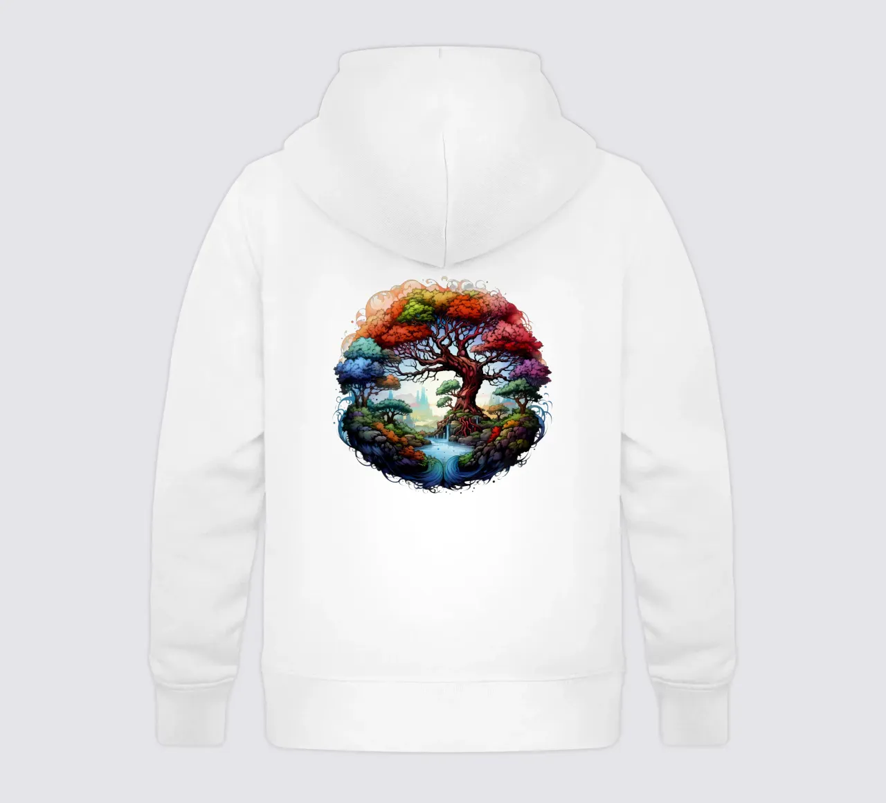 Colorful Tree of Life kids hoodie by Spiritual Touch
