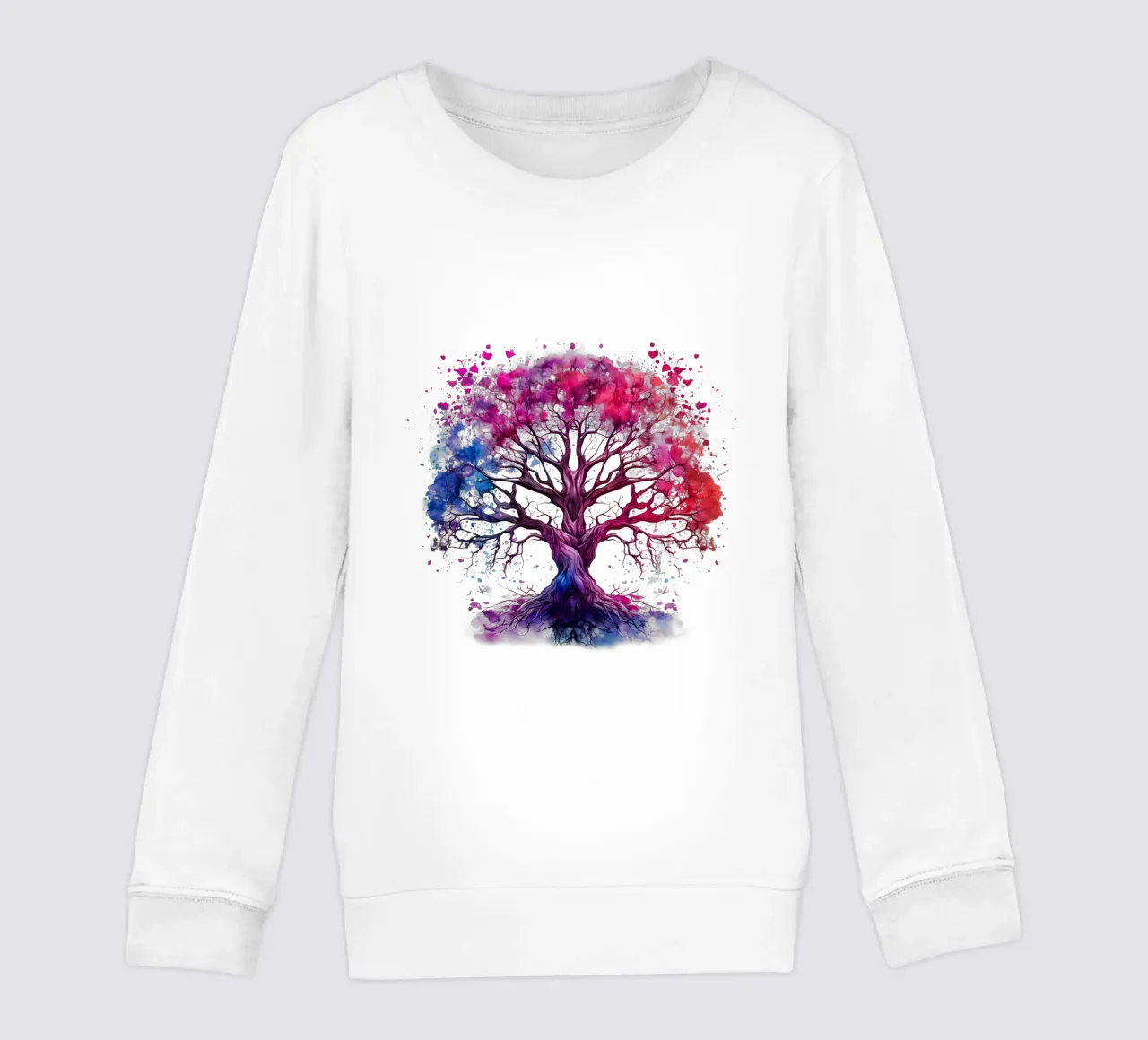 Albero della vita colorato felpa bambino da Spiritual Touch