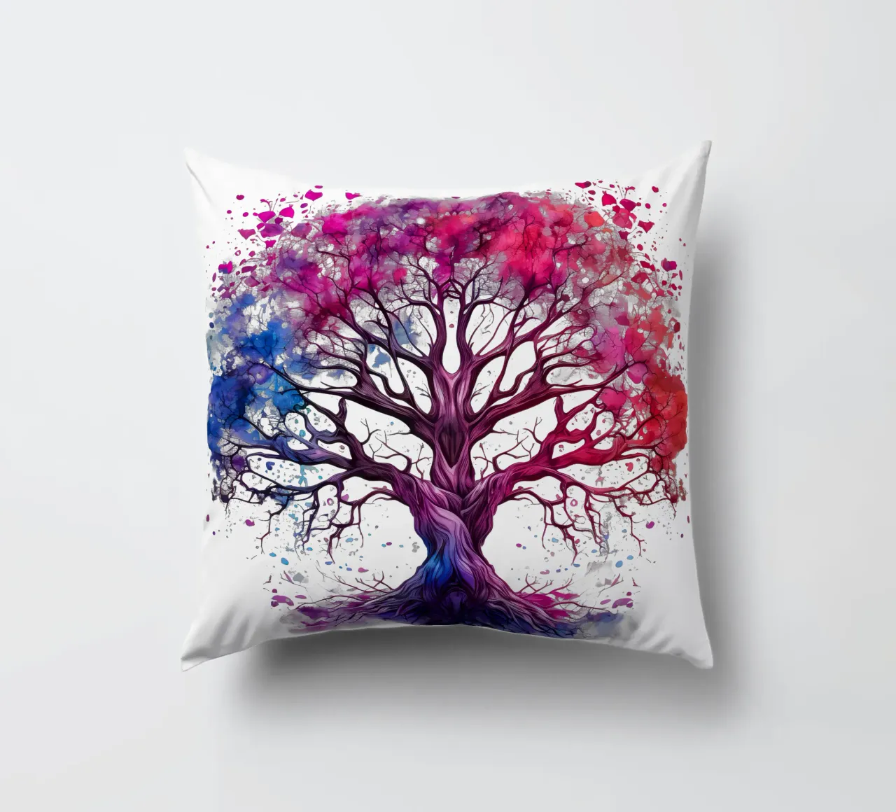 Albero della vita colorato cuscino da Spiritual Touch
