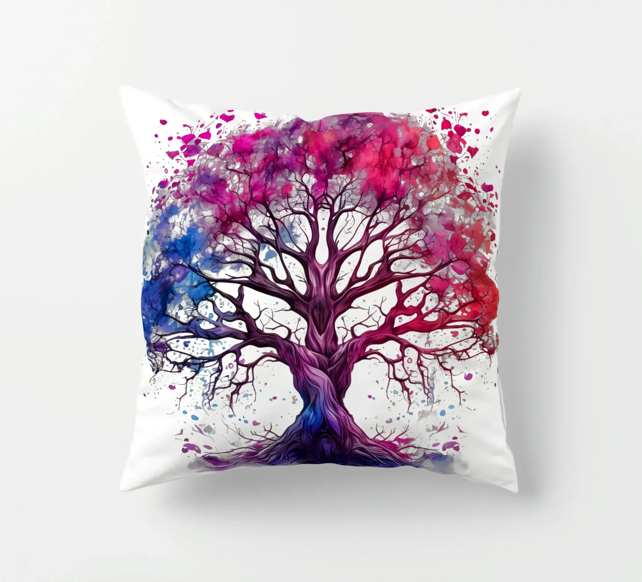 Albero della vita colorato cuscino da Spiritual Touch