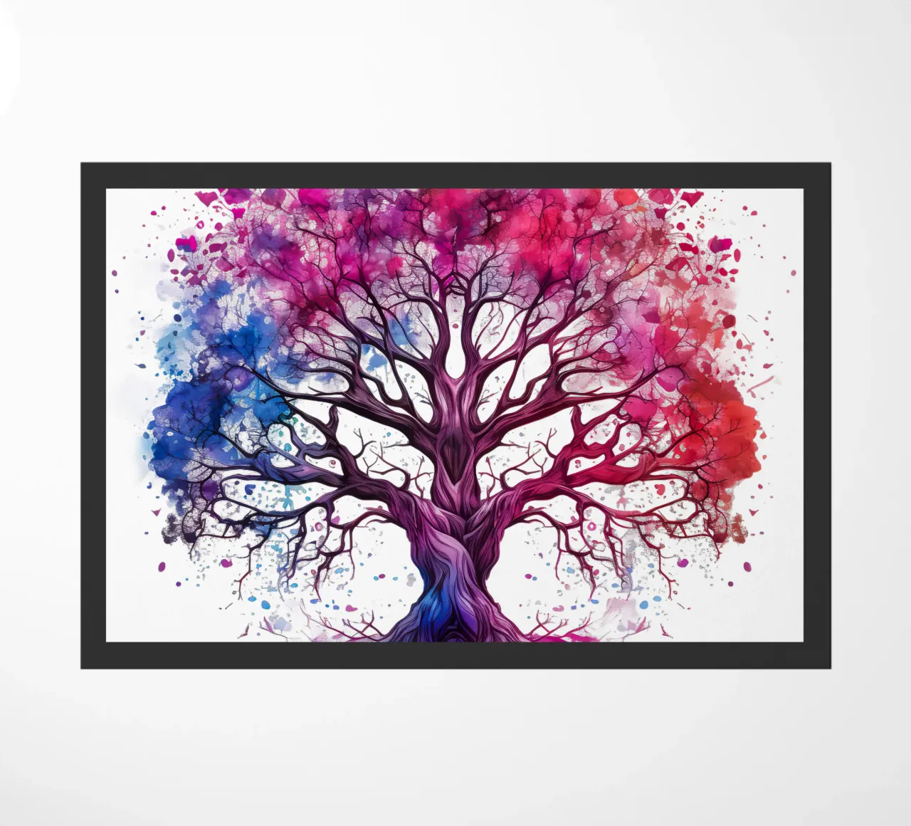 Albero della vita colorato zerbino da Spiritual Touch