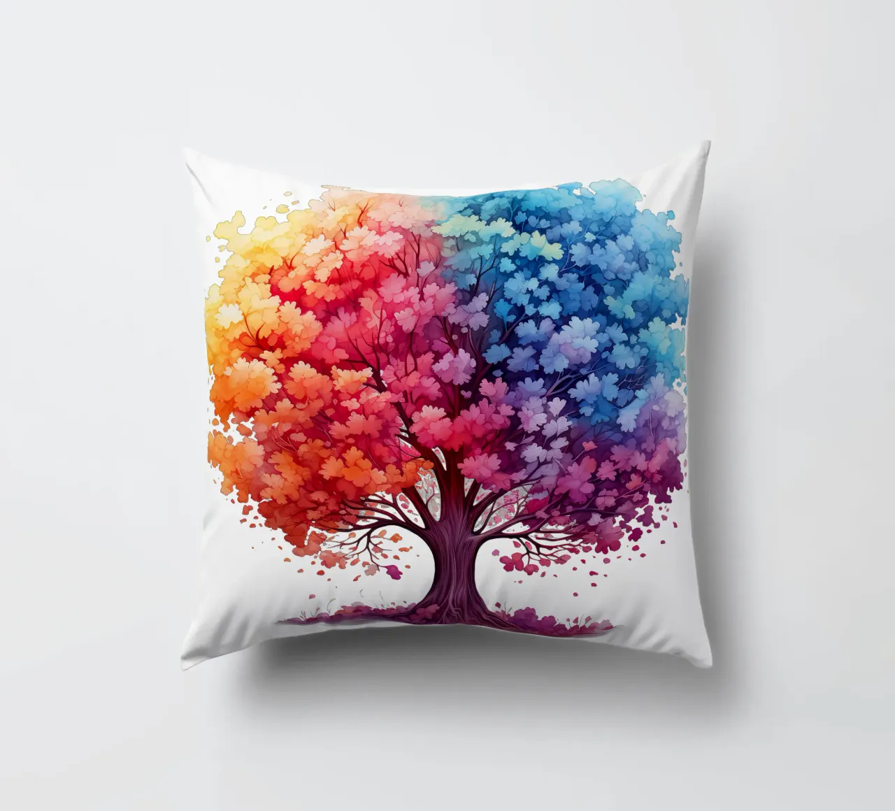 Albero della vita colorato cuscino da Spiritual Touch