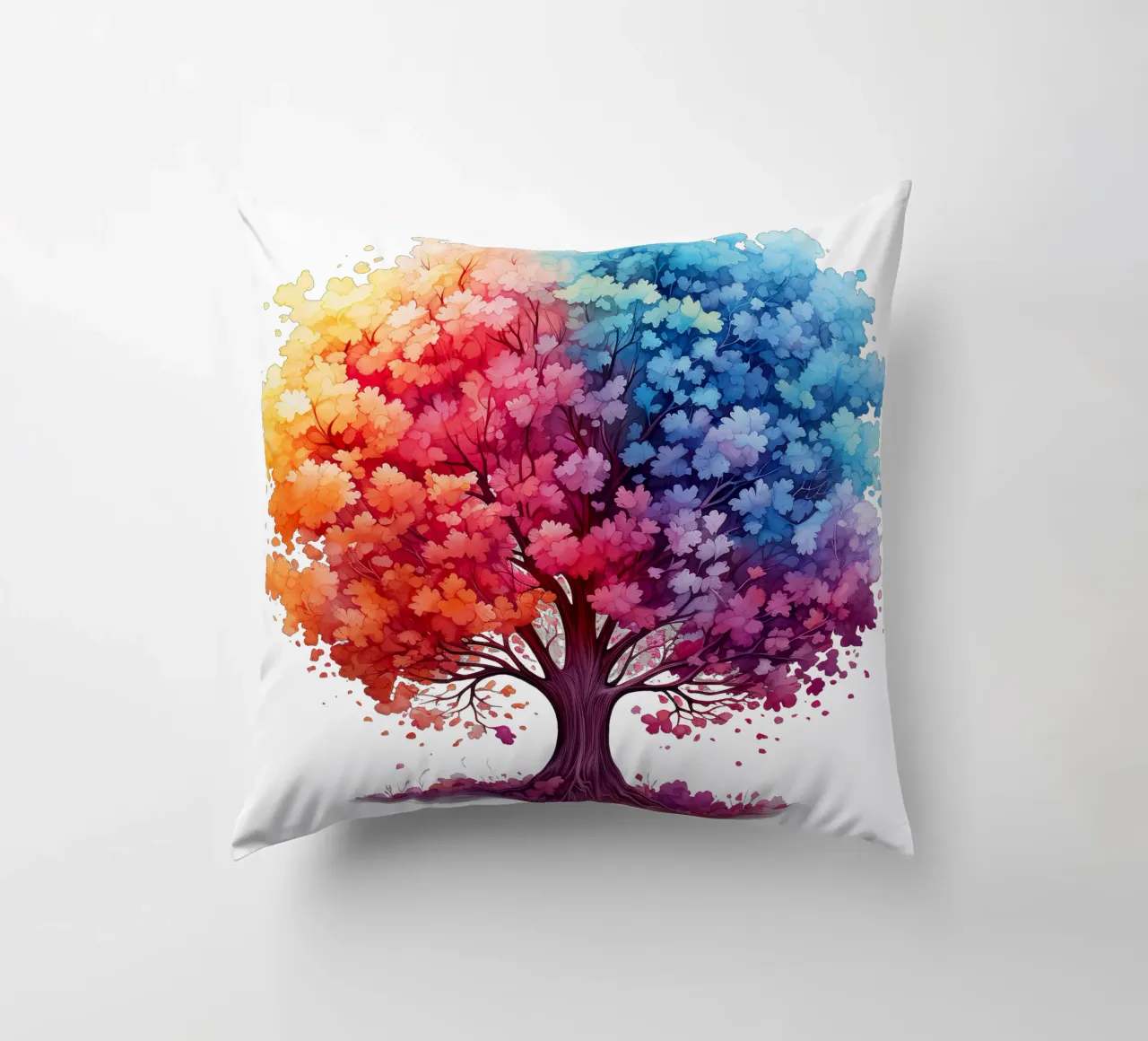 Albero della vita colorato cuscino da Spiritual Touch