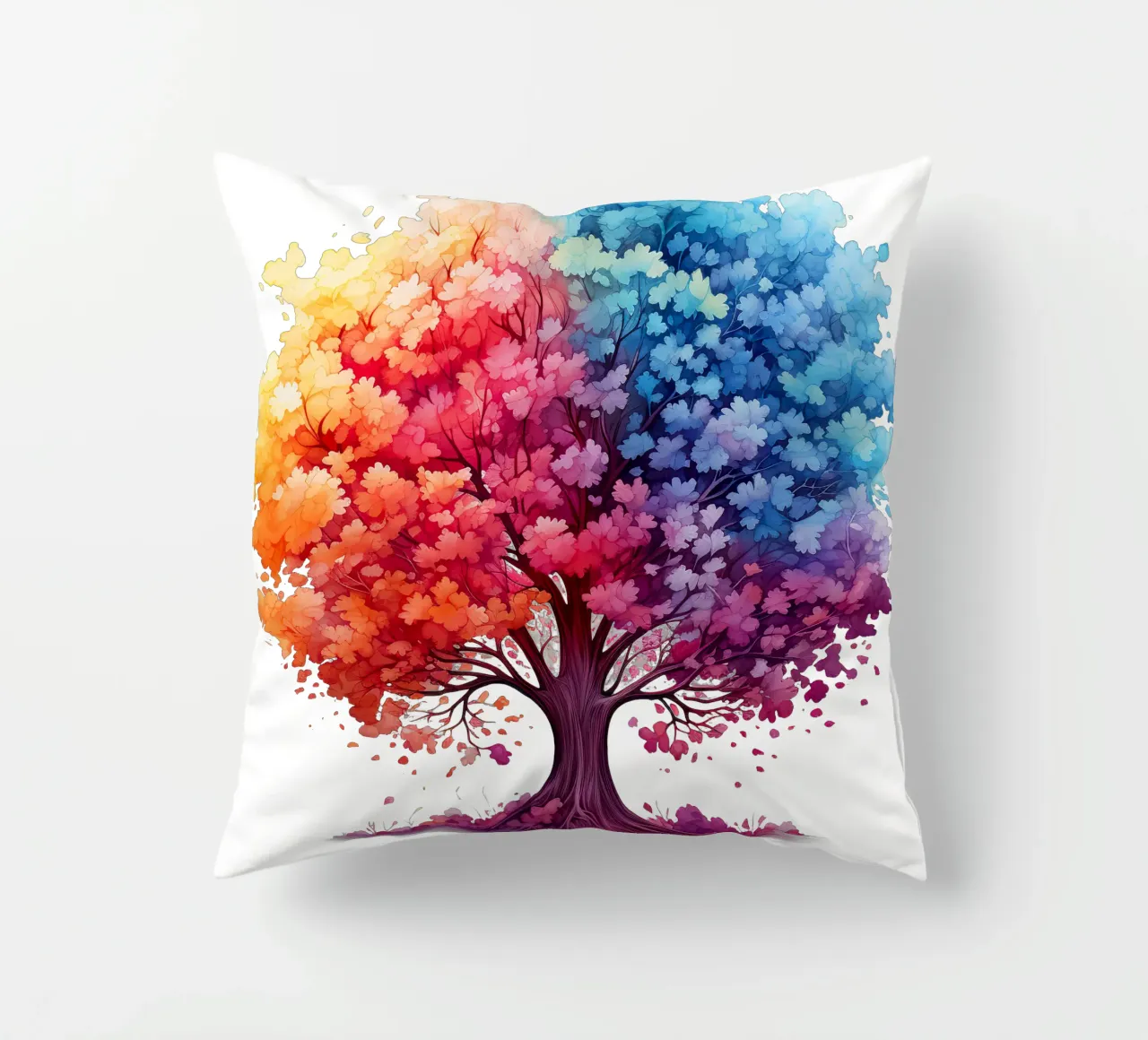 Albero della vita colorato cuscino da Spiritual Touch