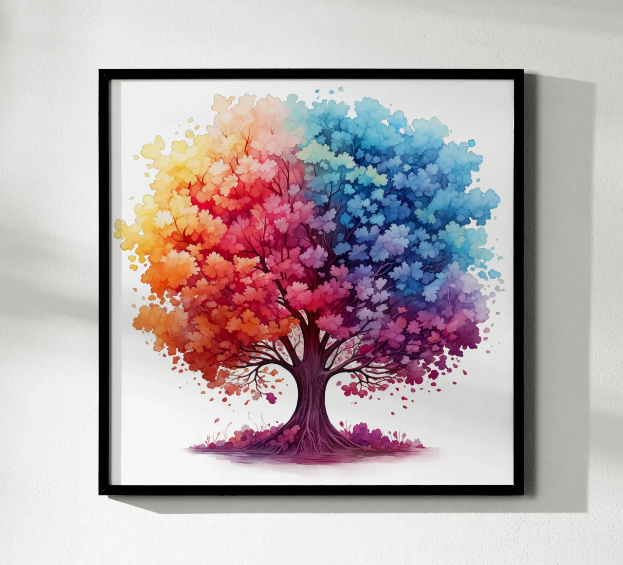 Albero della vita colorato poster da Spiritual Touch