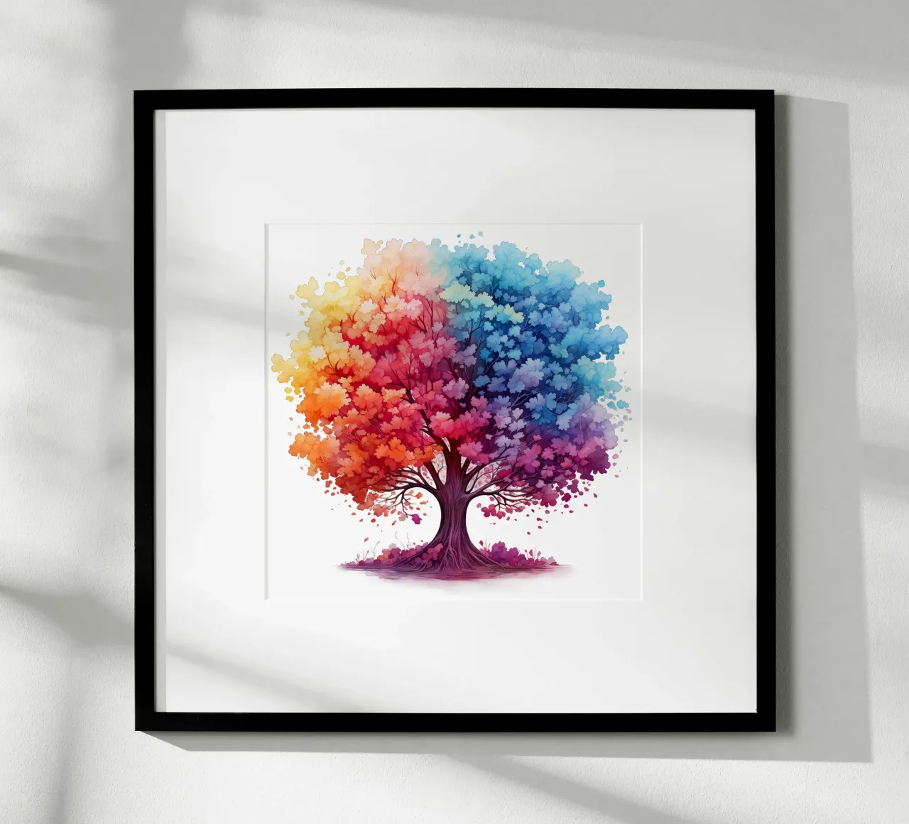 Albero della vita colorato poster da Spiritual Touch