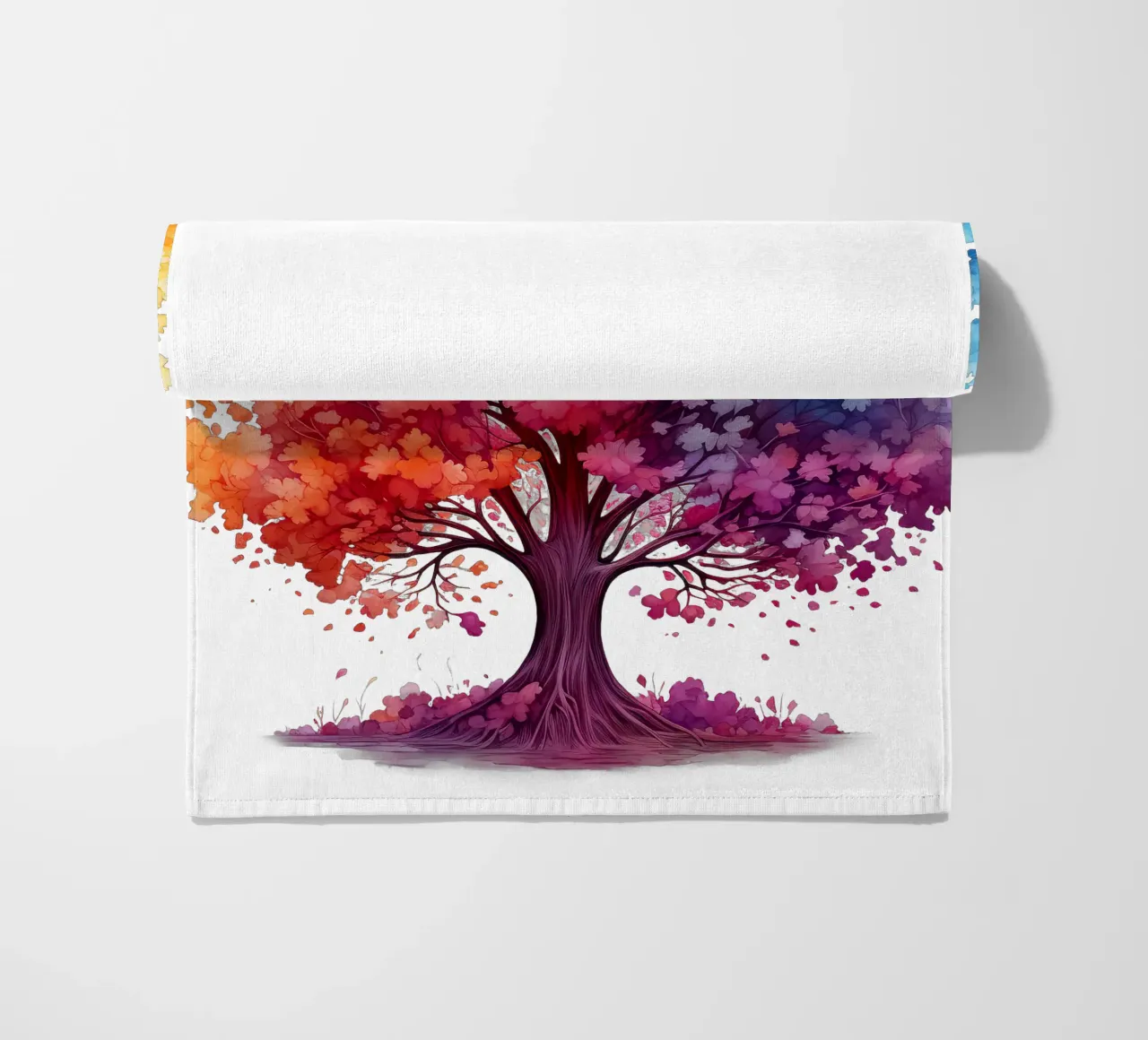 Albero della vita colorato telo mare da Spiritual Touch