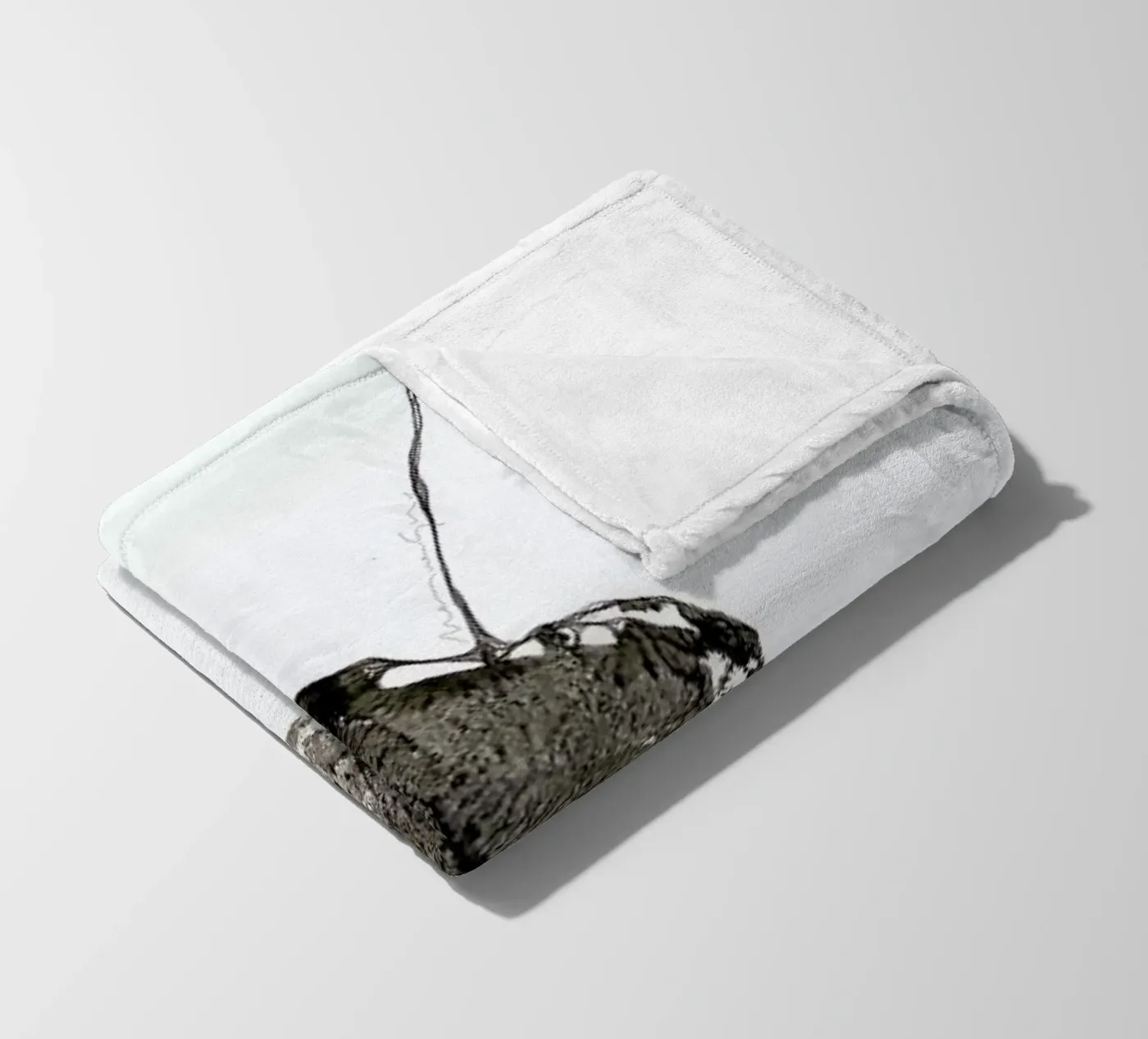 X fleece blanket by Marina Guiu