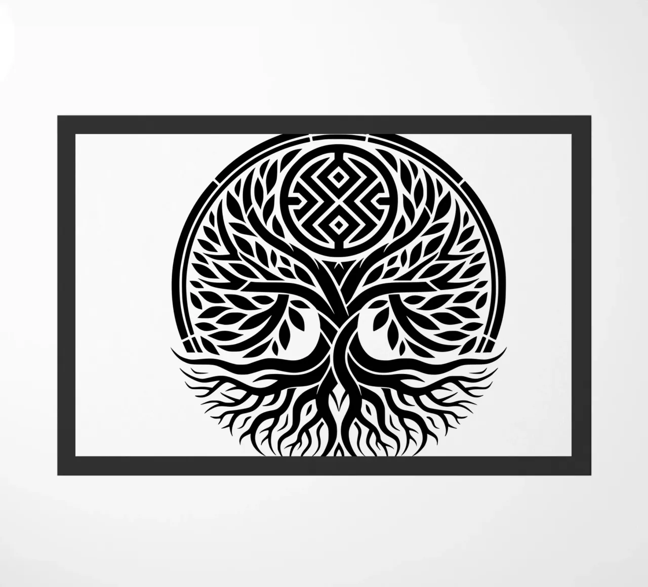 Albero della vita colorato zerbino da Spiritual Touch