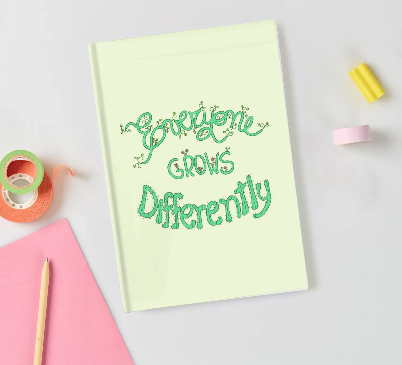 Everyone Grows Differently notebook by Loobs