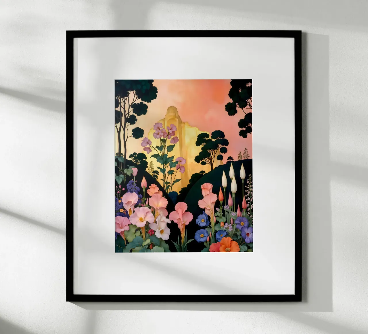 La montagna d'oro poster da 83oranges
