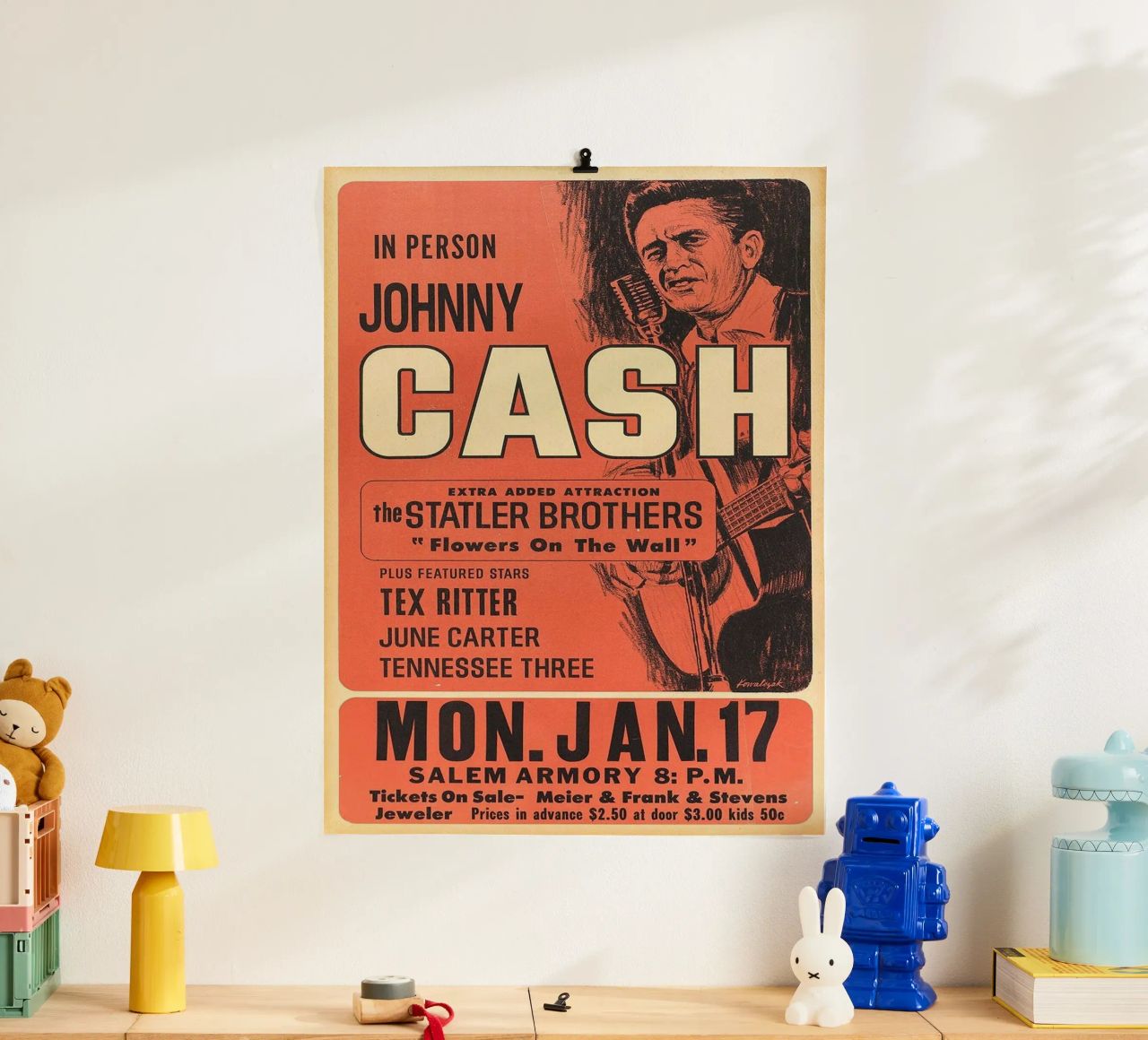 Newspaper Cash Bring A Guitar poster de SoundStudio