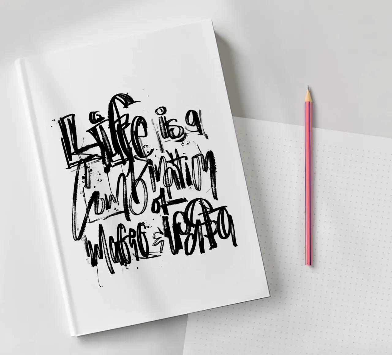 Life is... notebook by LIMITED EDITION LETTERS