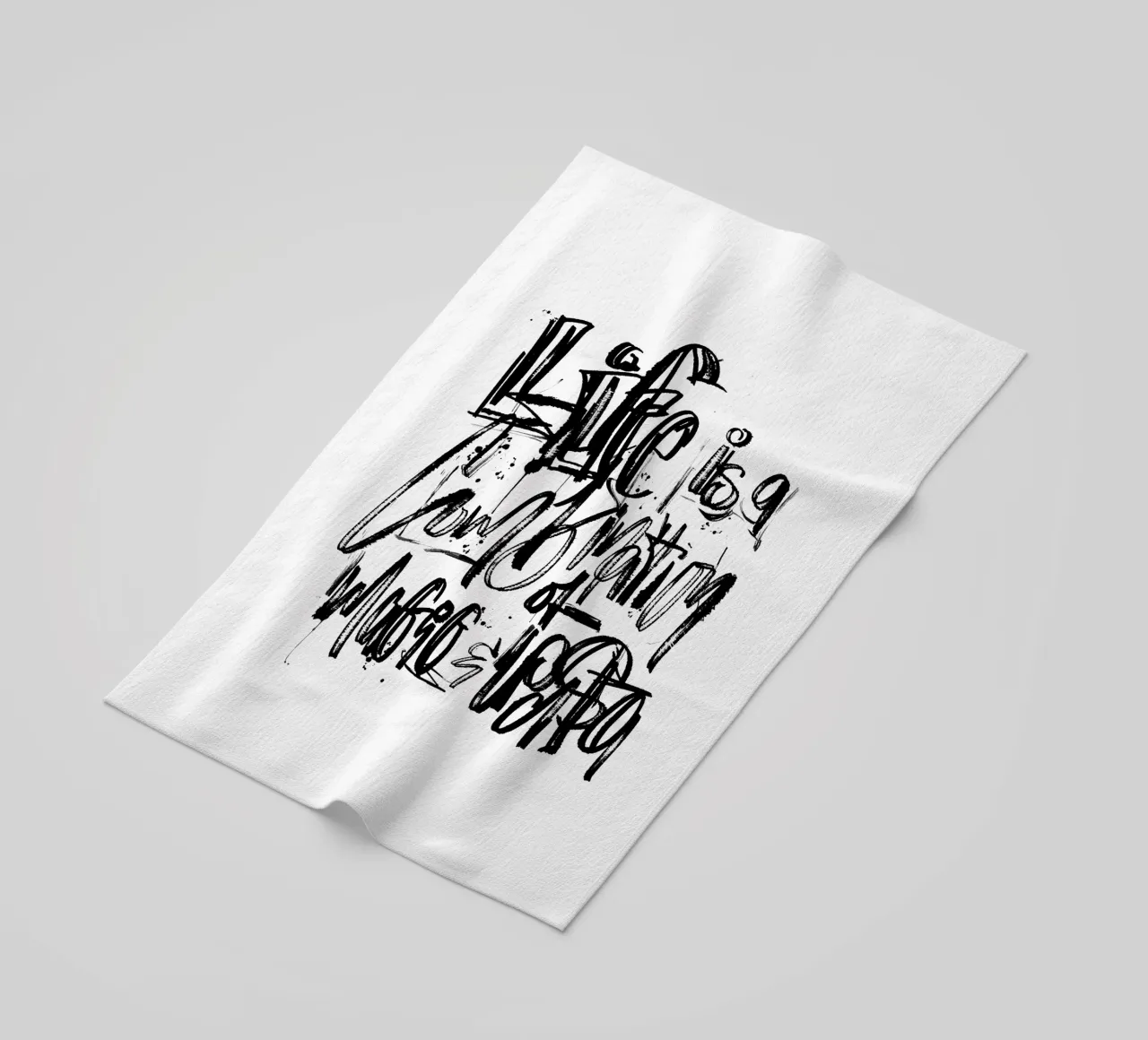 Life is... telo mare da LIMITED EDITION LETTERS