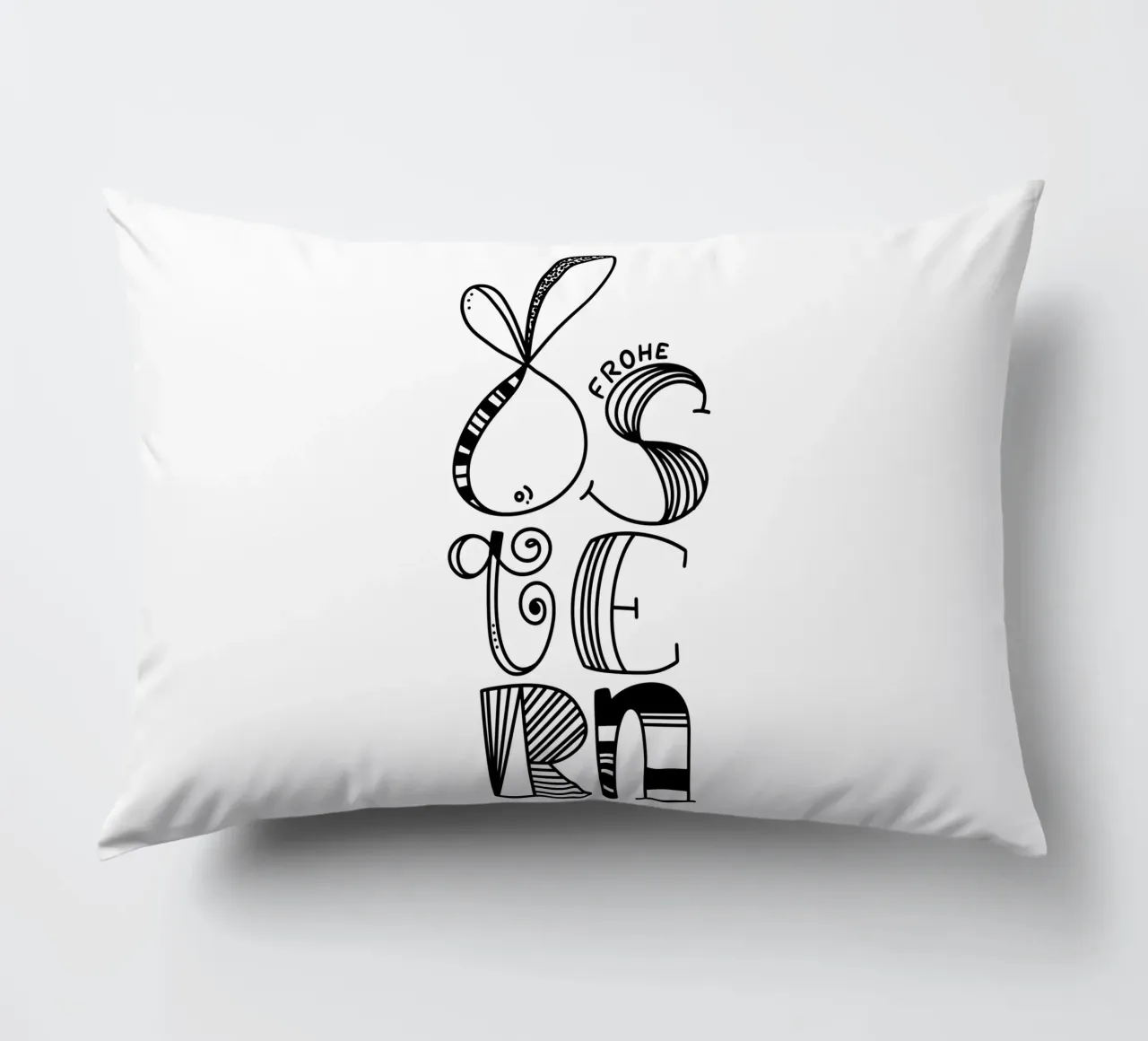 Frohe Ostern cuscino da LIMITED EDITION LETTERS