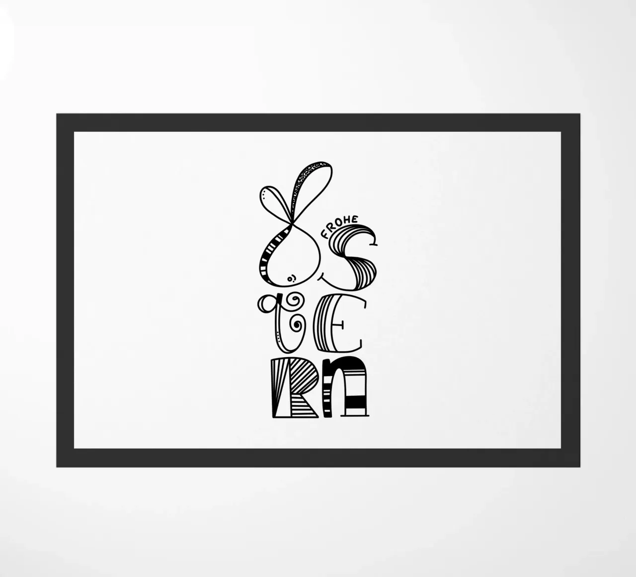 Frohe Ostern zerbino da LIMITED EDITION LETTERS