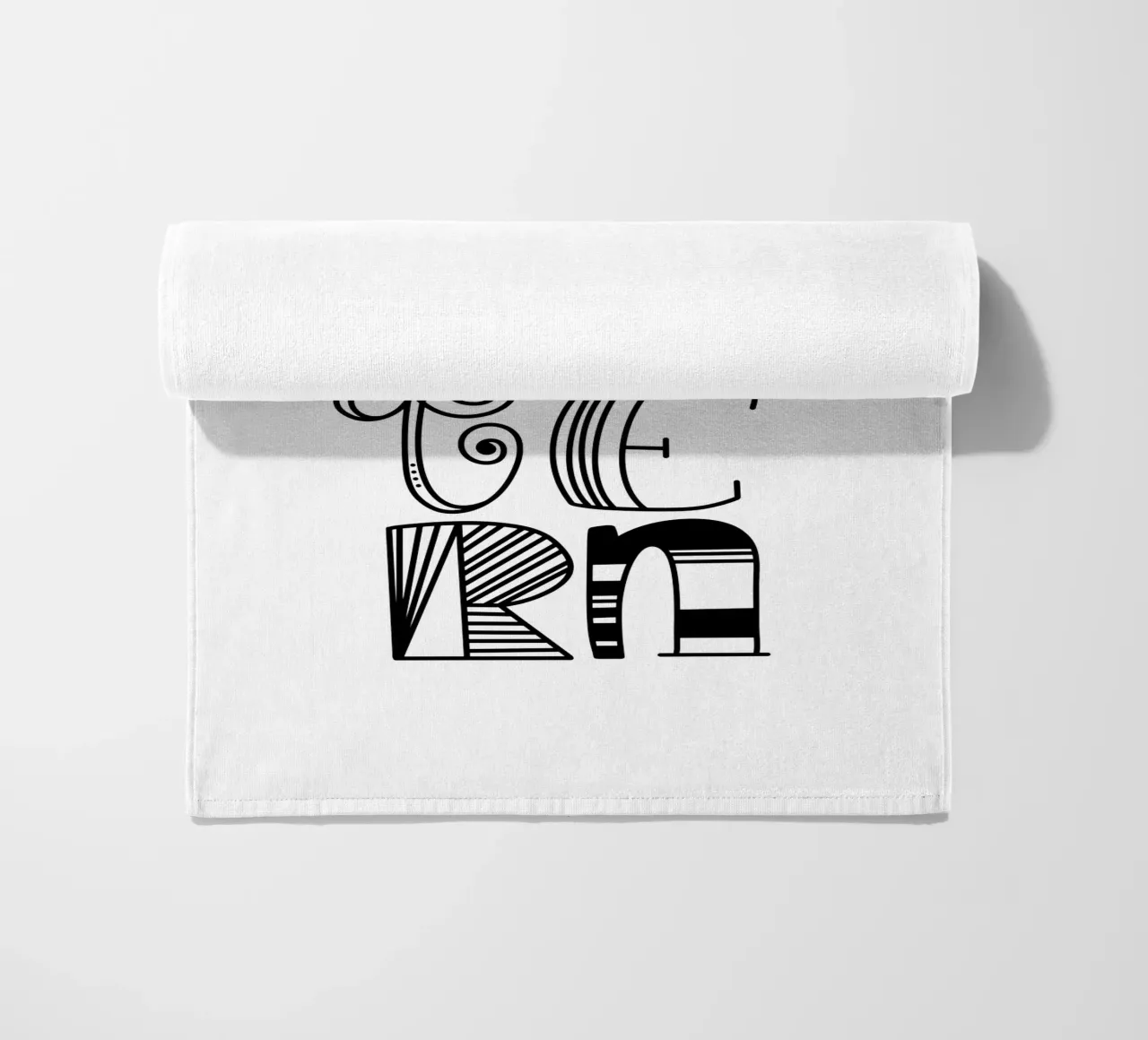 Frohe Ostern telo mare da LIMITED EDITION LETTERS