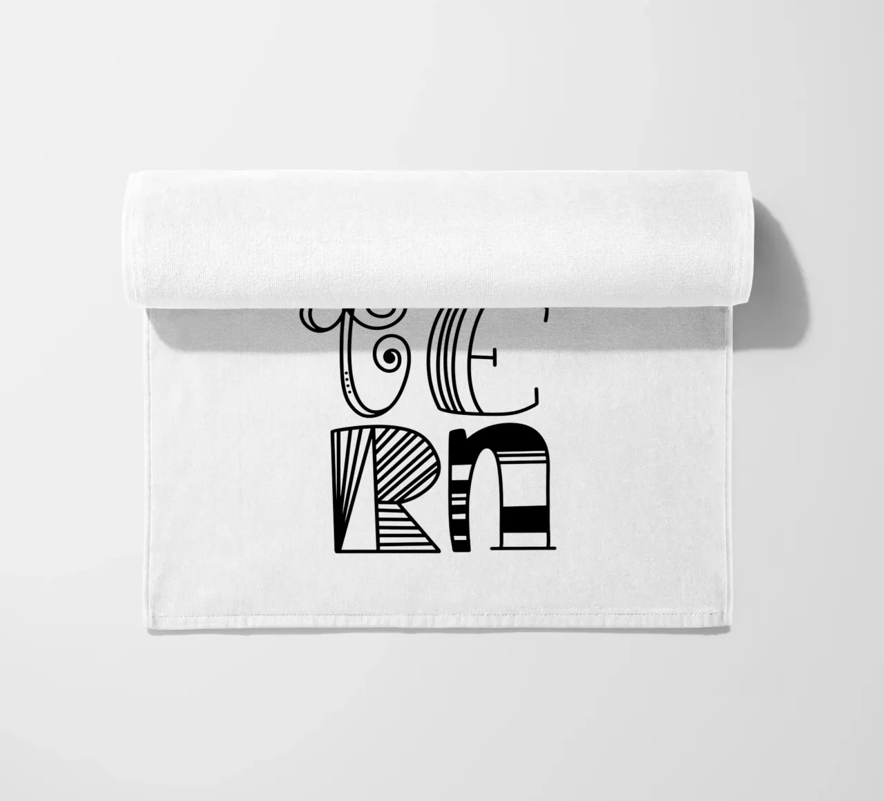 Frohe Ostern telo mare da LIMITED EDITION LETTERS
