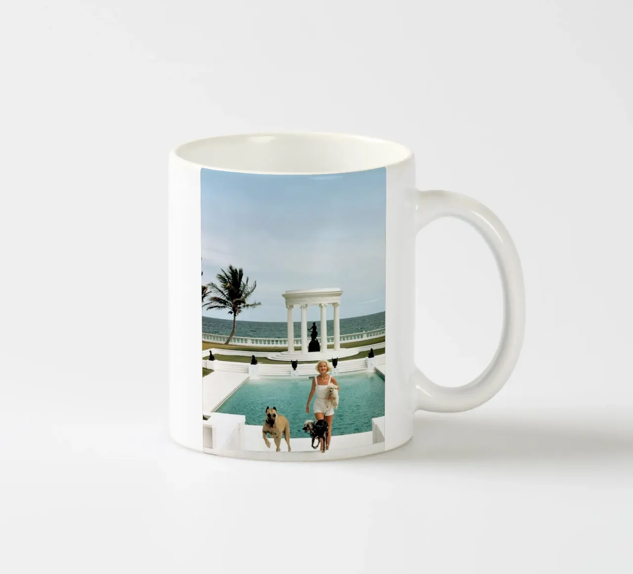 Slim Aarons Poster d'epoca, poster retrò, stampa di viaggio tazza in ceramica da TheTravelClub