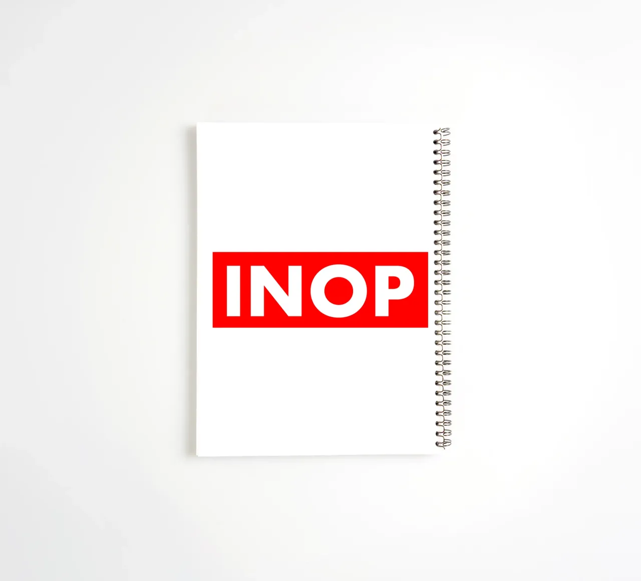 INOP spiral notebook by pilotpegasus