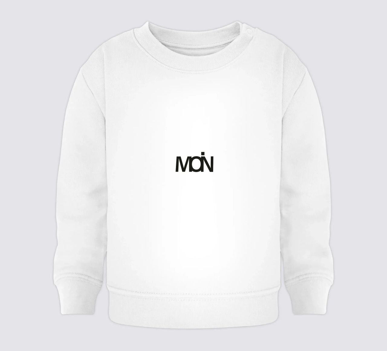 Moin felpa neonato da Flo Klein