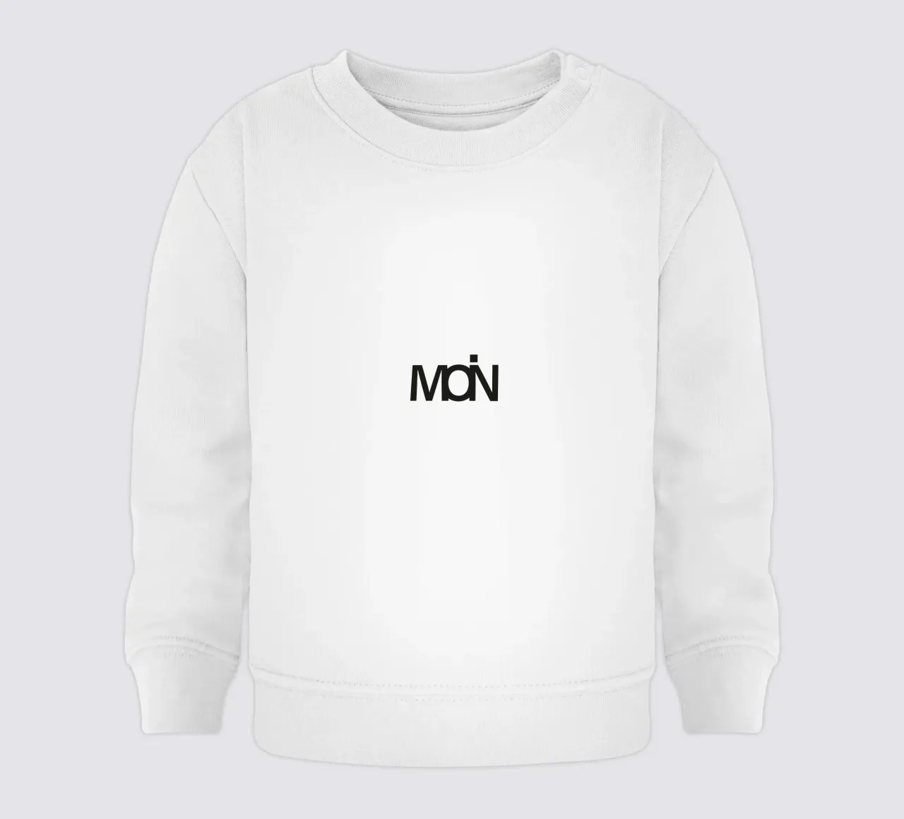 Moin felpa neonato da Flo Klein