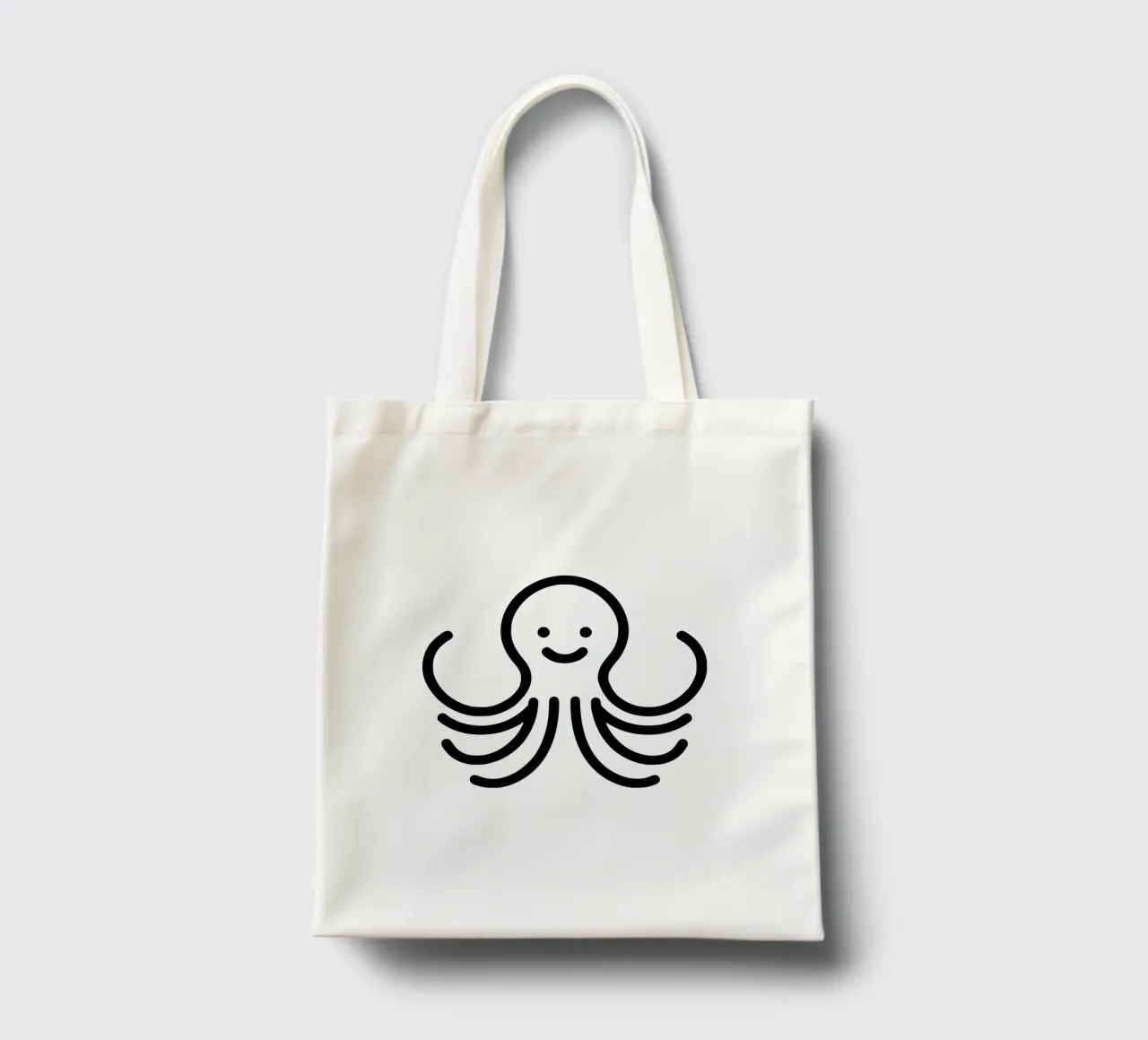 Strong Octo - The powerful octopus tote bag by Bold & Simple