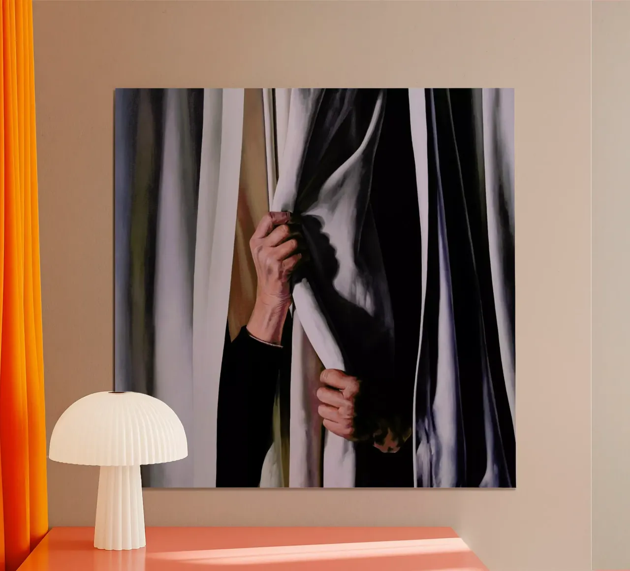 Le Rideau poster da Jérôme Romain