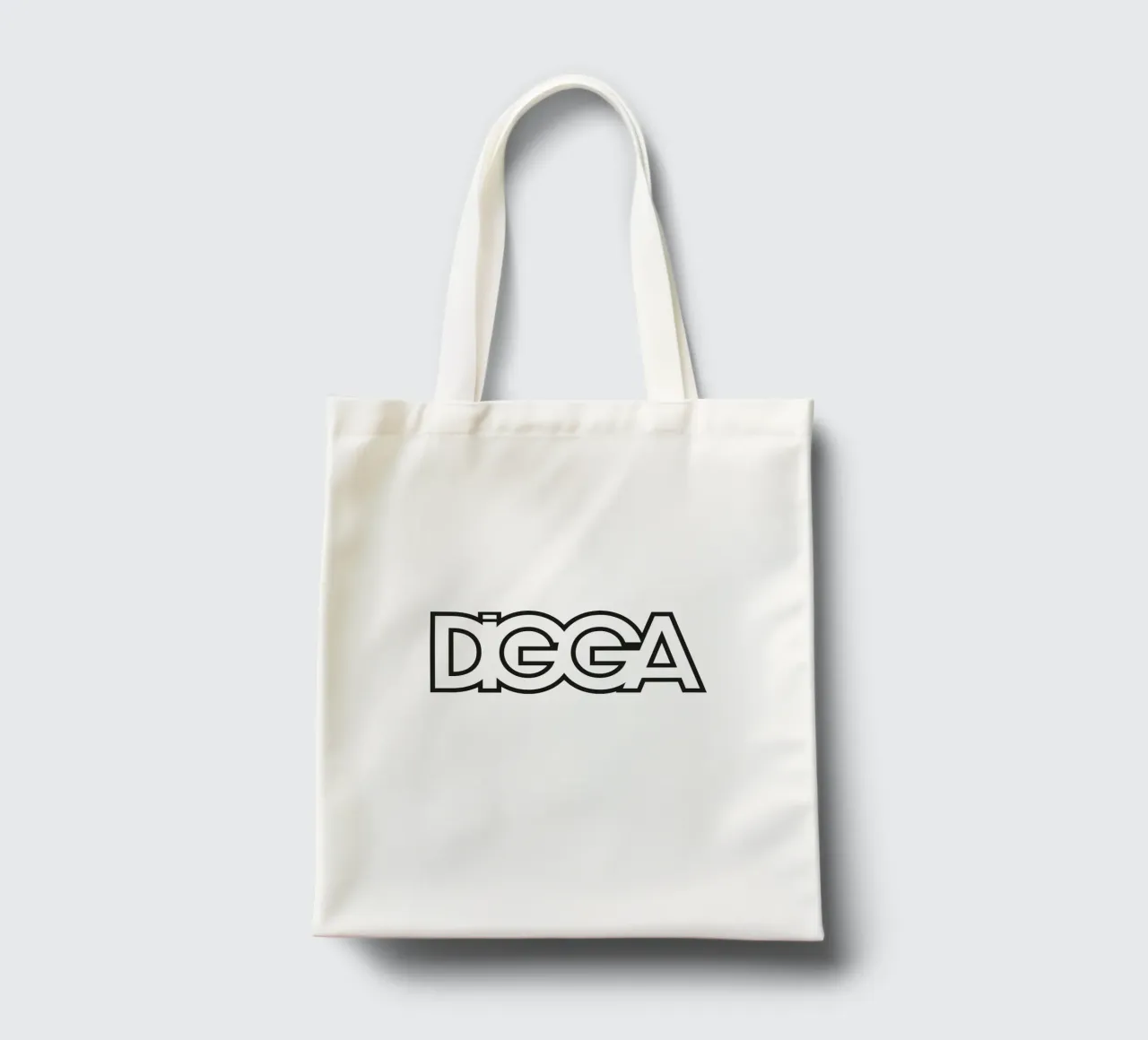 Digga borsa in juta da Flo Klein