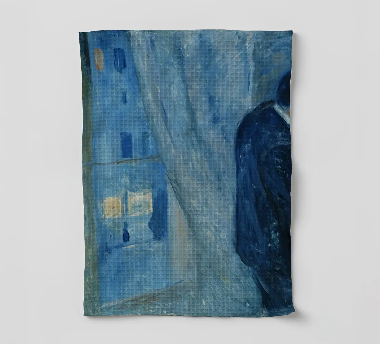 Edvard Munch - Il bacio, 1892 canovaccio da cucina da Timeless Artworks