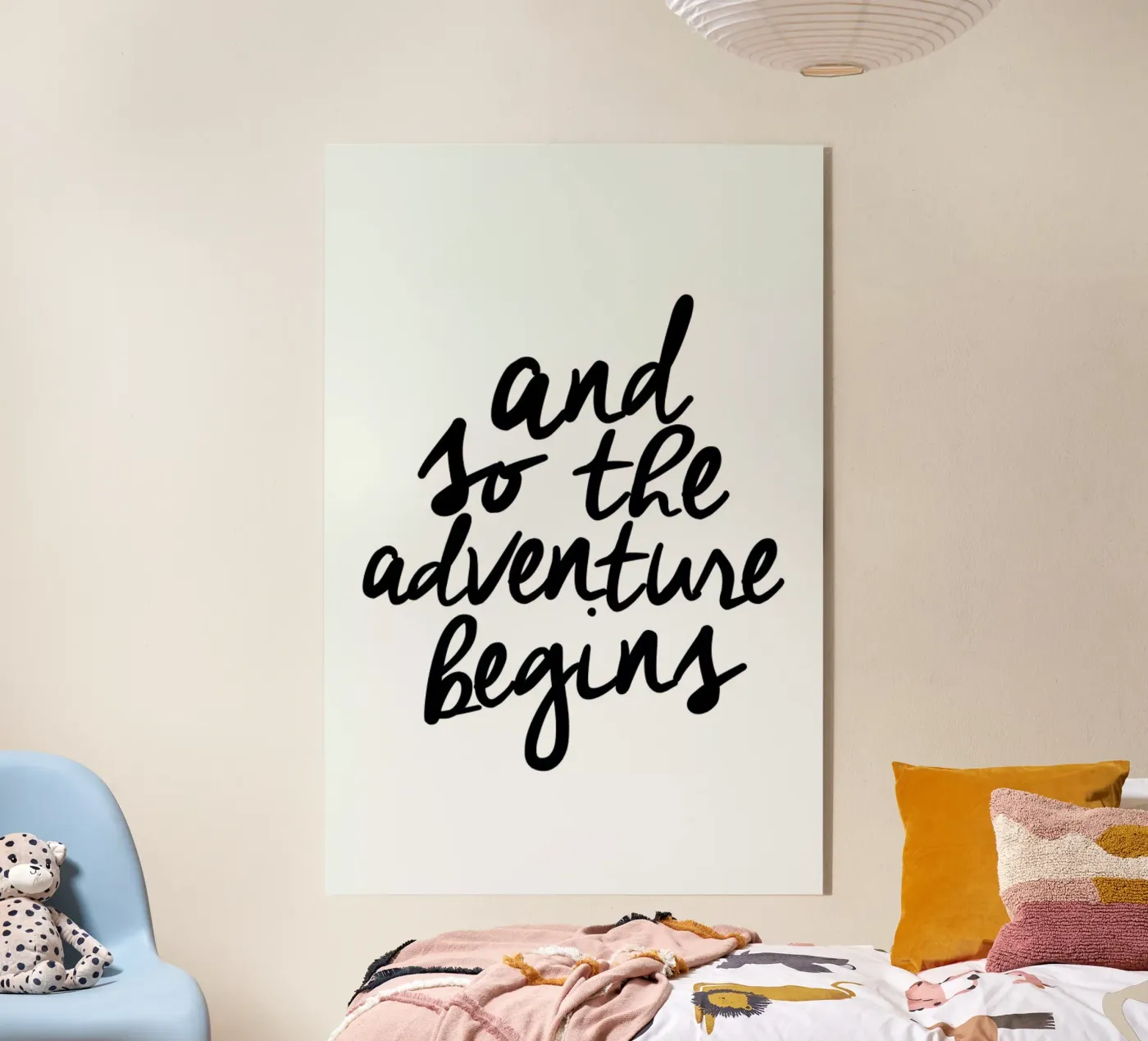 Adventure Begins plexiglass da Mottos by Sinan Saydik