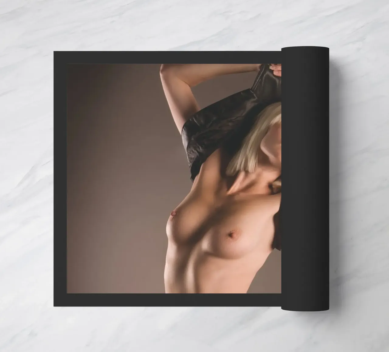 Giacca nera piccola zerbino da Dave Hare Photography