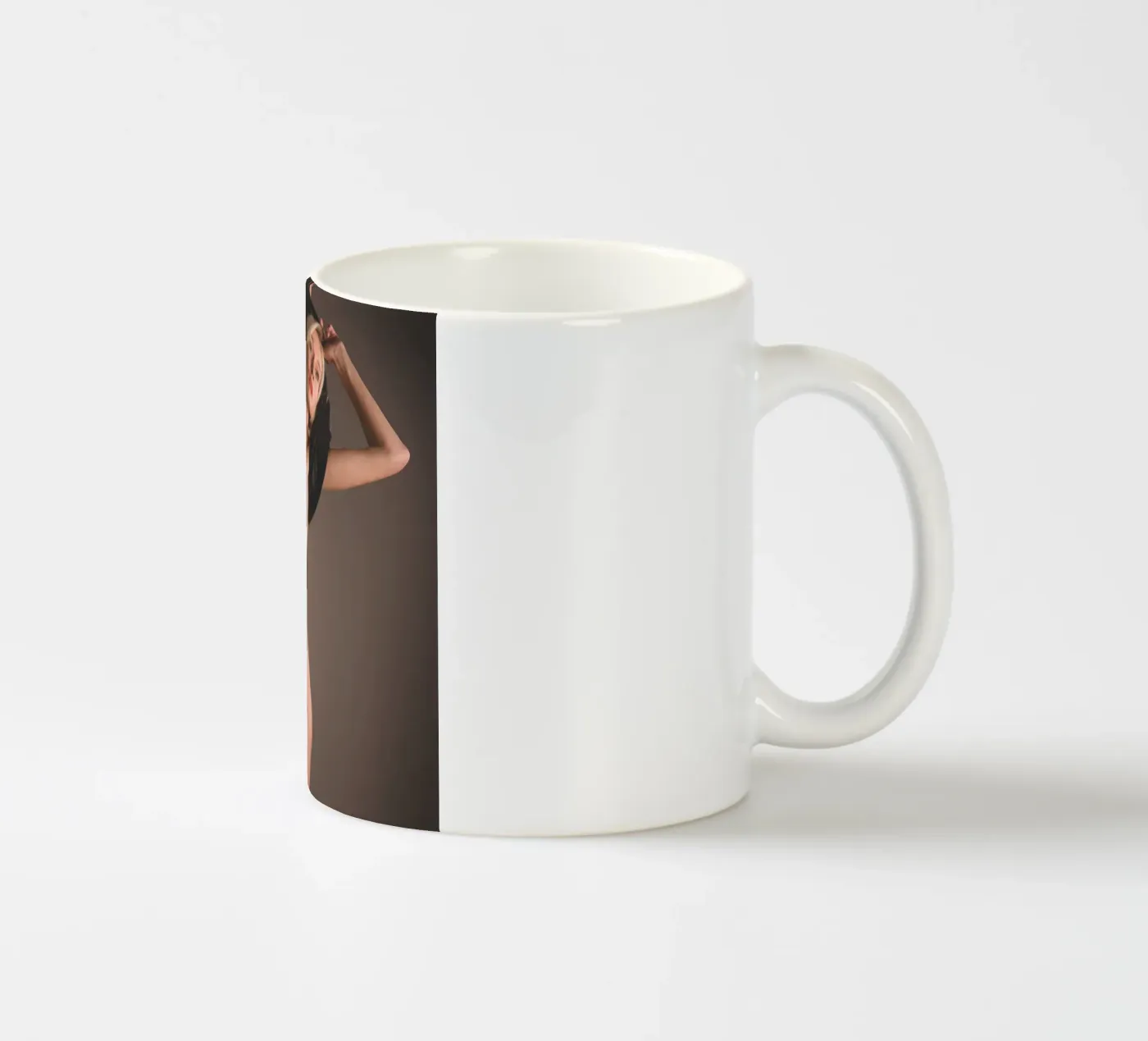 Small Black Jacket ceramic mug by Dave Hare Photography
