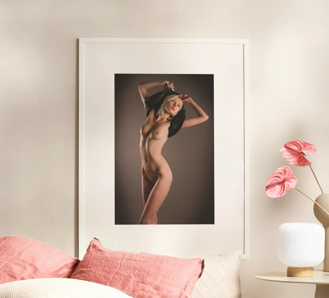 Giacca nera piccola poster da Dave Hare Photography