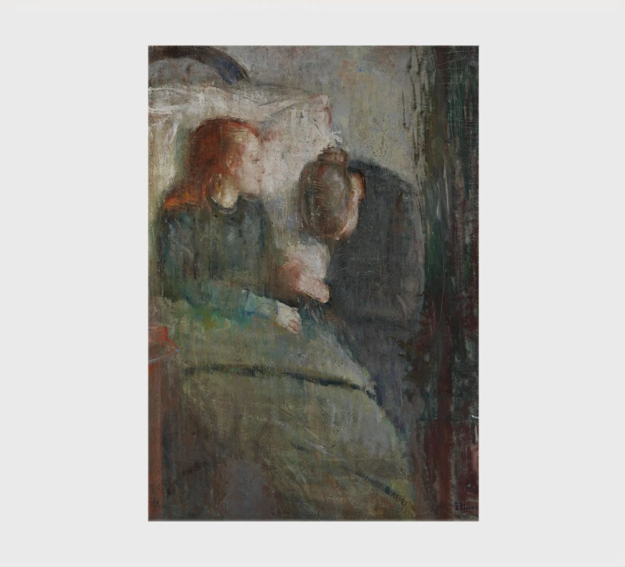 Edvard Munch - The Sick Child, 1886 notebook by Timeless Artworks