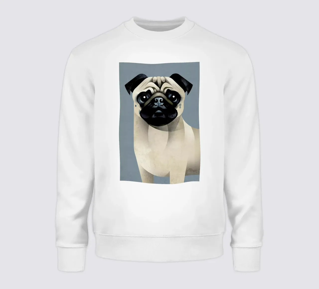 Pug felpa da Dieter Braun