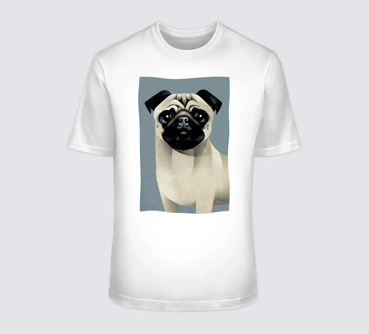Pug t-shirt da Dieter Braun