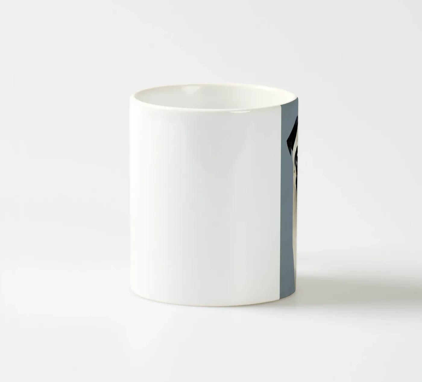 Pug ceramic mug by Dieter Braun