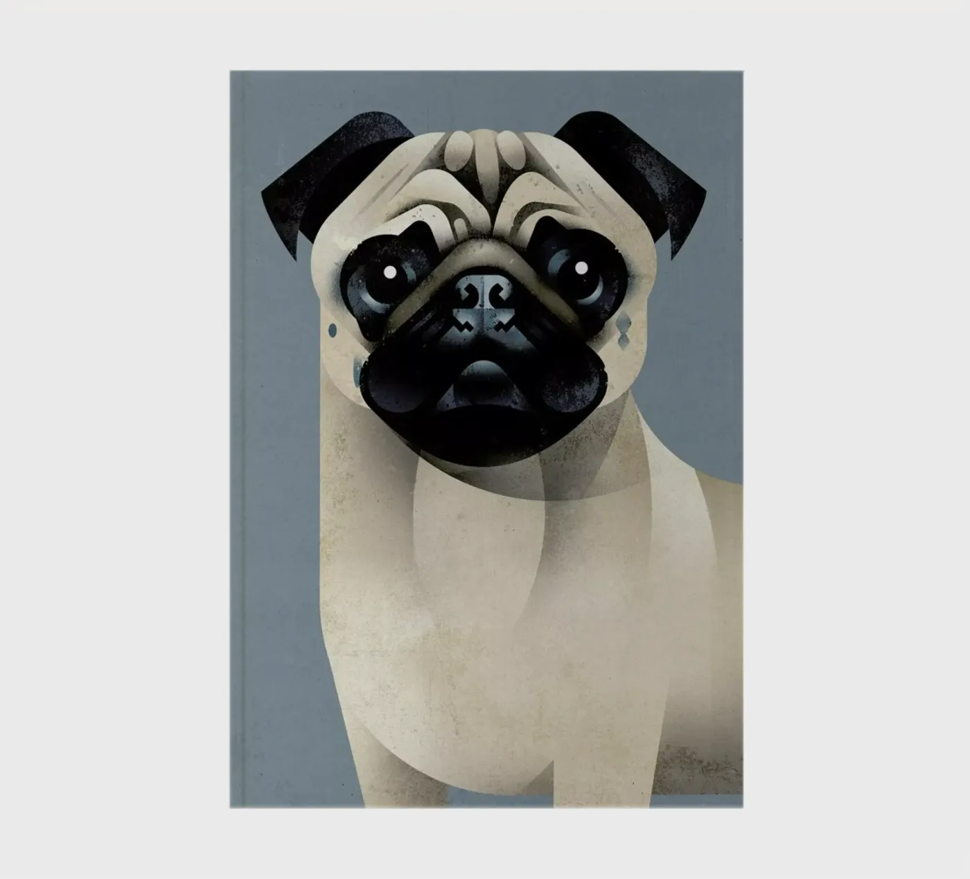 Pug notebook by Dieter Braun