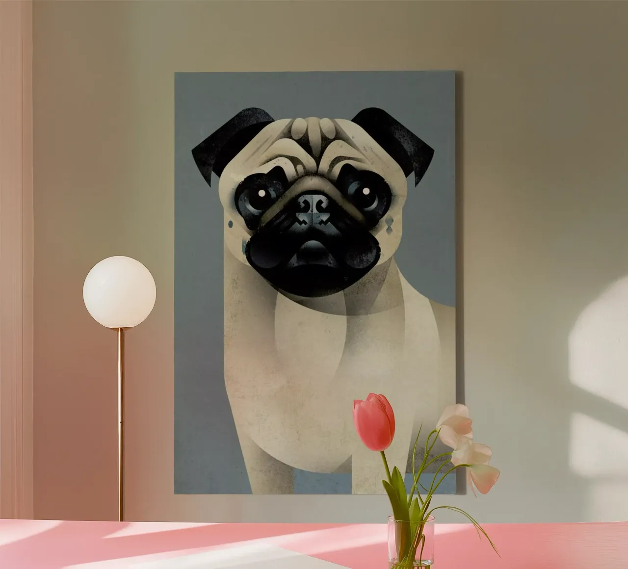 Pug tela da Dieter Braun