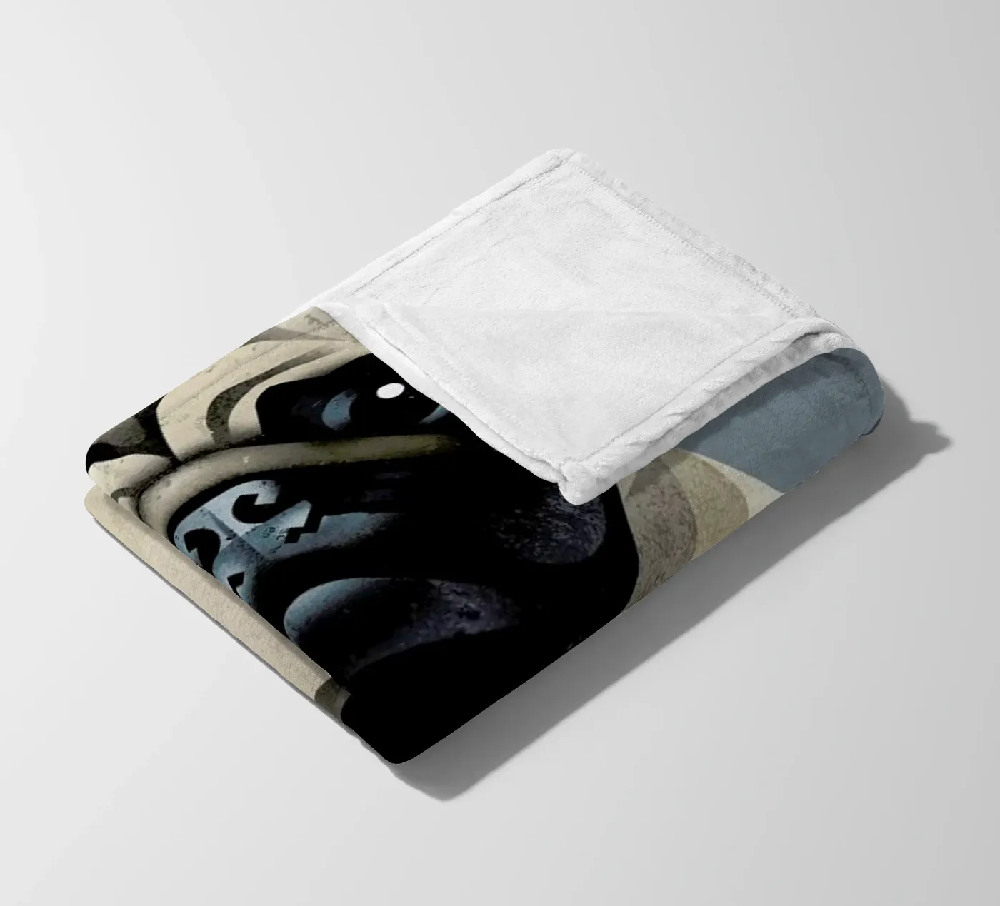 Pug Fleecedecke von Dieter Braun