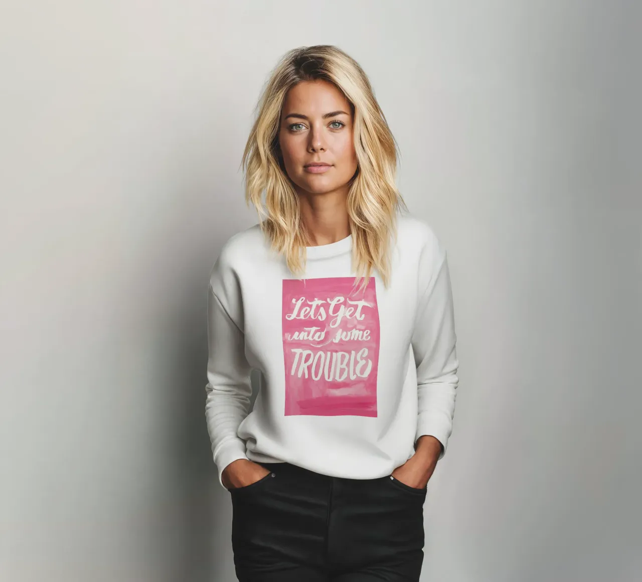 Somebody's Middle Name felpa da Victoria Verbaan