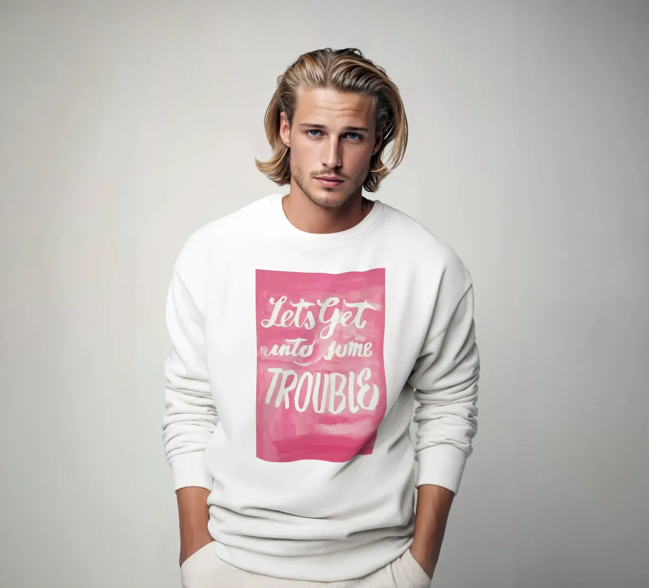 Somebody's Middle Name Sweatshirt von Victoria Verbaan