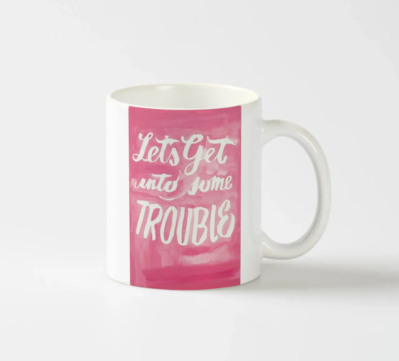 Somebody's Middle Name ceramic mug by Victoria Verbaan