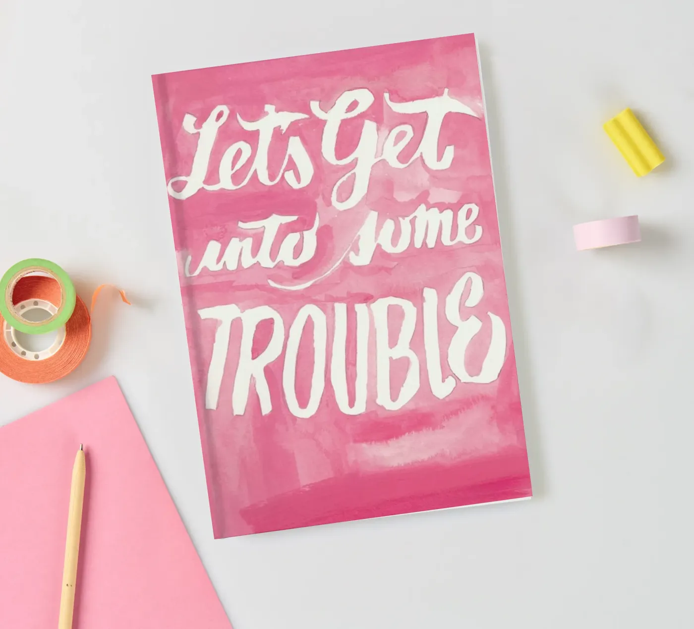 Somebody's Middle Name notebook by Victoria Verbaan