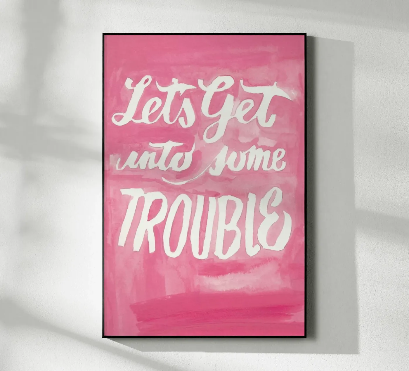 Somebody's Middle Name acryl van Victoria Verbaan