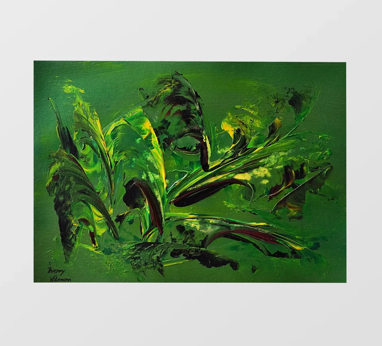 IDEAL GIFT 147 pellicola backlit da Thierry Vobmann Abstract painting