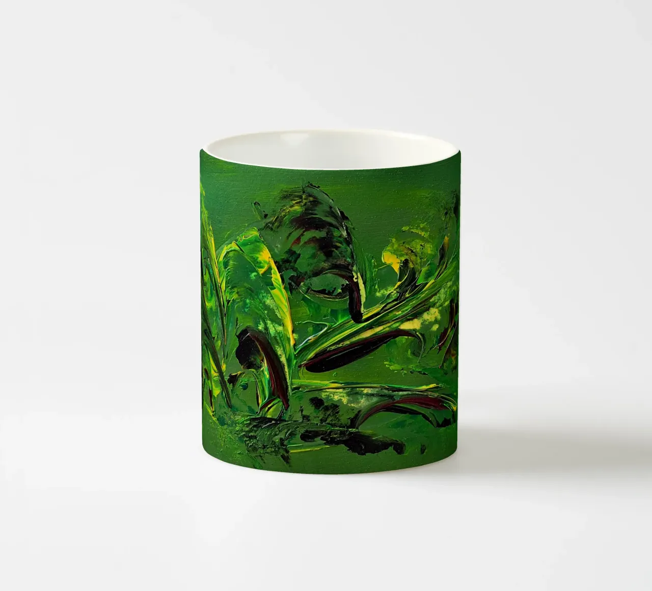 IDEAL GIFT 147 tazza in ceramica da Thierry Vobmann Abstract painting