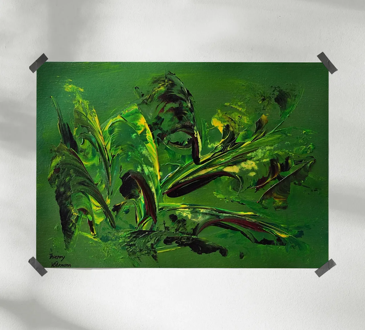 IDEAL GIFT 147 Poster von Thierry Vobmann Abstract painting