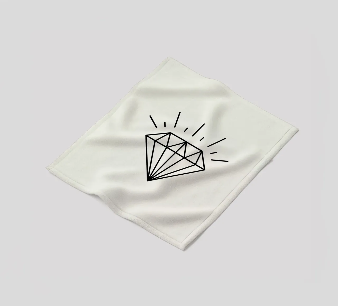 Diamond coperta in pile da JaySan Studio